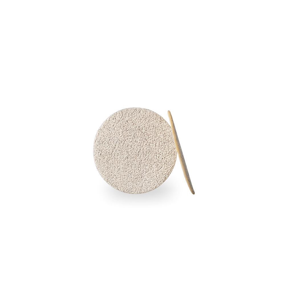 Replacement disposable white files for pedicure disc 100 grit M