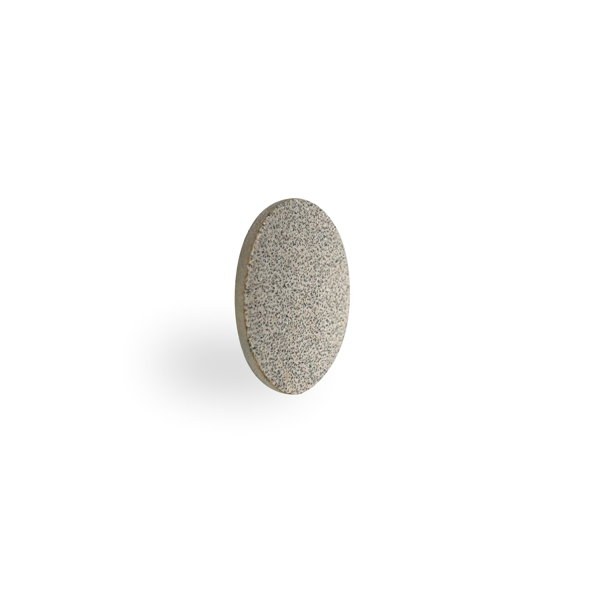 Replacement disposable white files for pedicure disc on soft foam layer 100 grit M