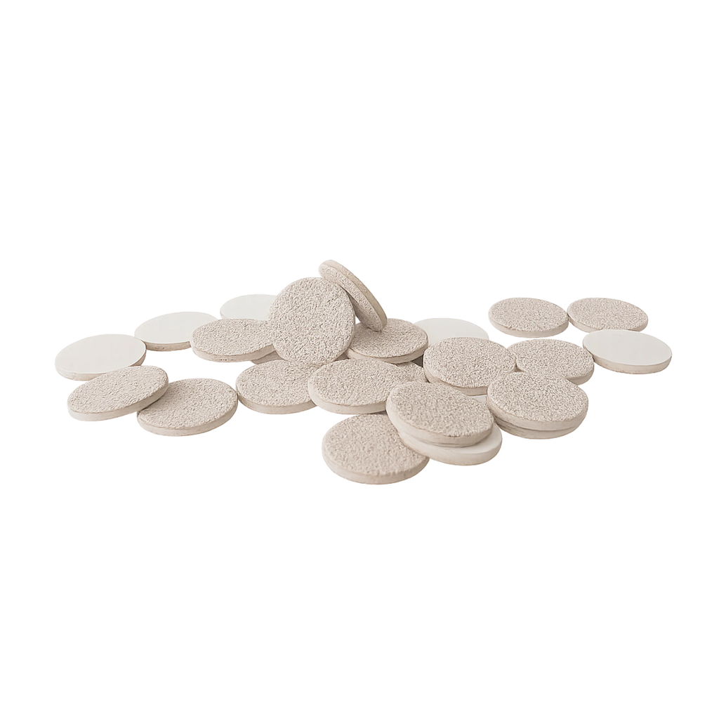 Replacement disposable white files for pedicure disc on soft foam layer 100 grit S