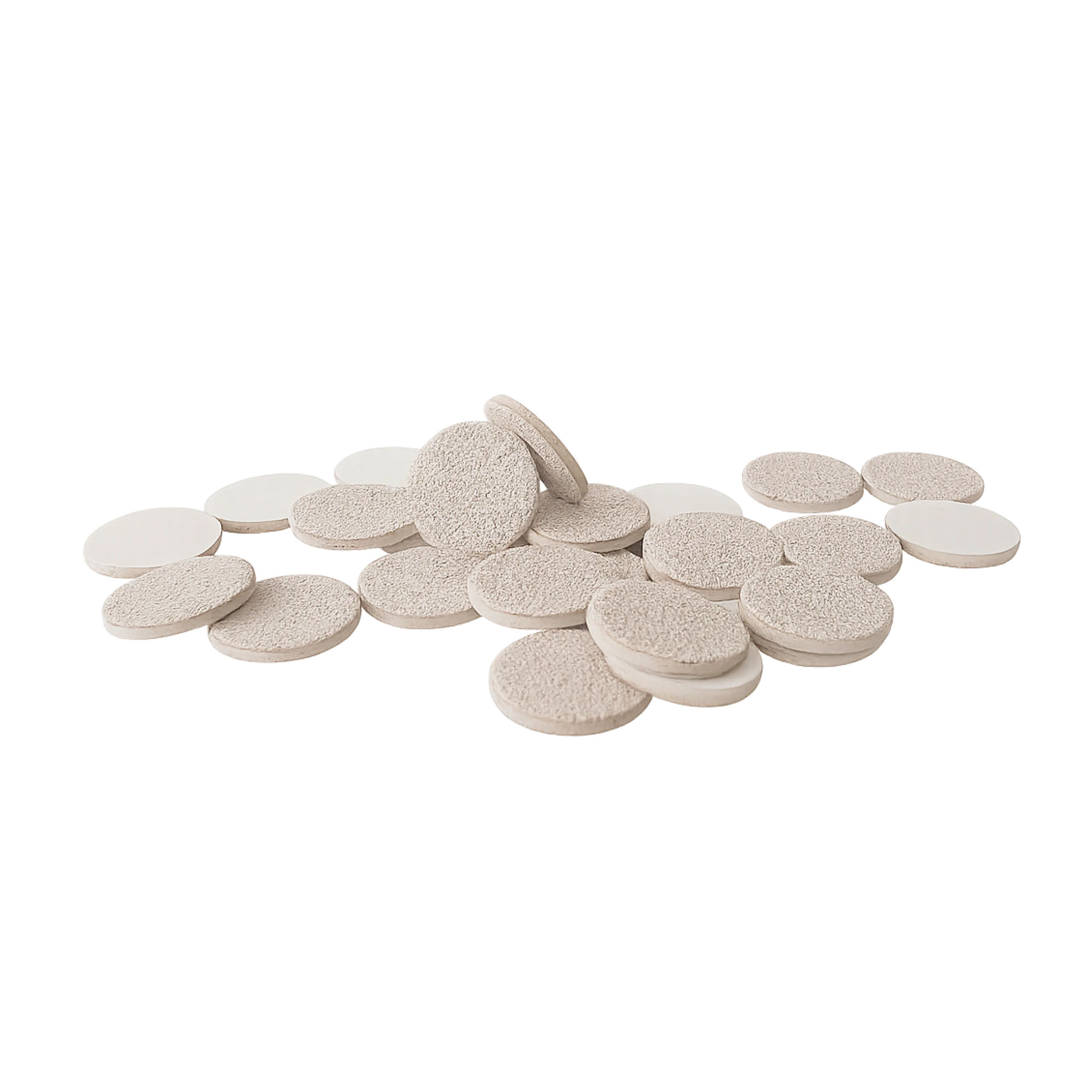 Replacement disposable white files for pedicure disc on soft foam layer 100 grit M